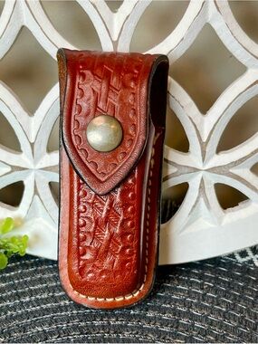 Swiss Army Zermatt Leather Belt Knife Pouch (Pouch Only)